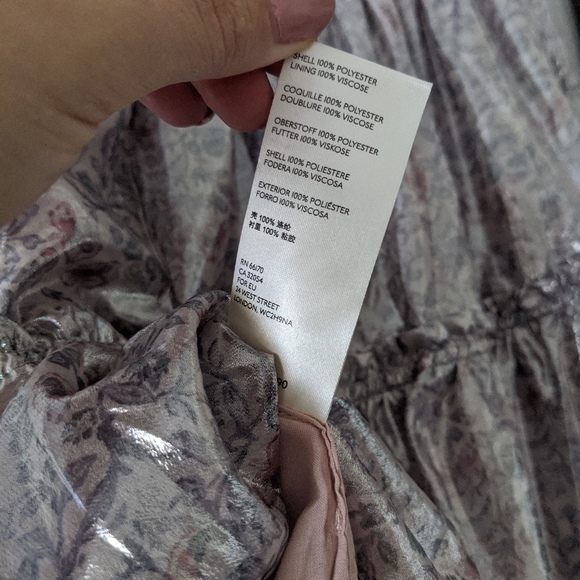 {Free People} New In A Bubble Satin Mini Skirt - Picture 10 of 11